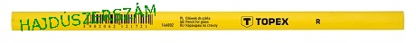 TOPEX Ceruza üveghez sárga 14A802